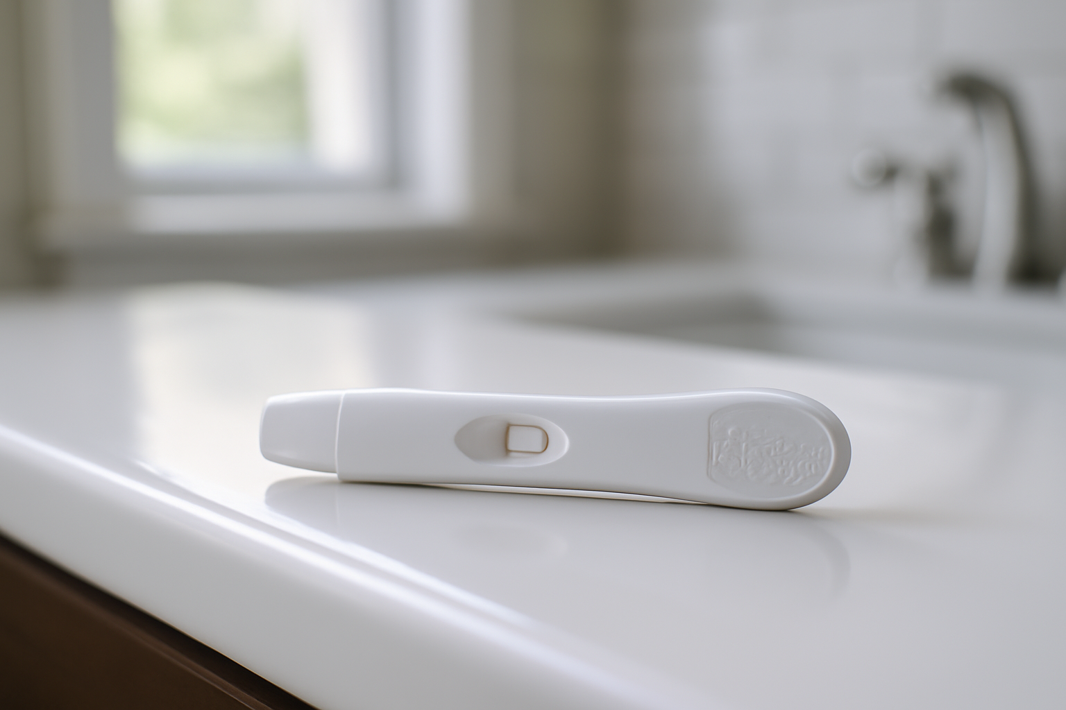 first response evap line examples on pregnancy test window