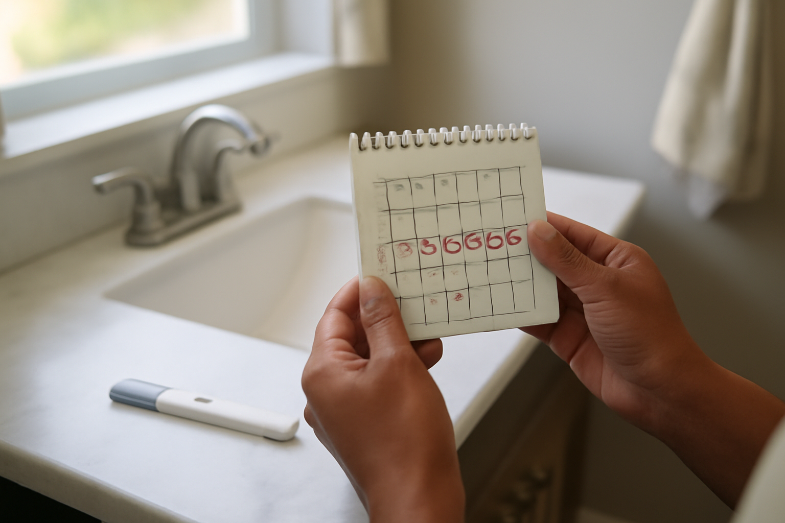 how long before period does implantation bleeding happen timing on calendar with pregnancy test and light spotting