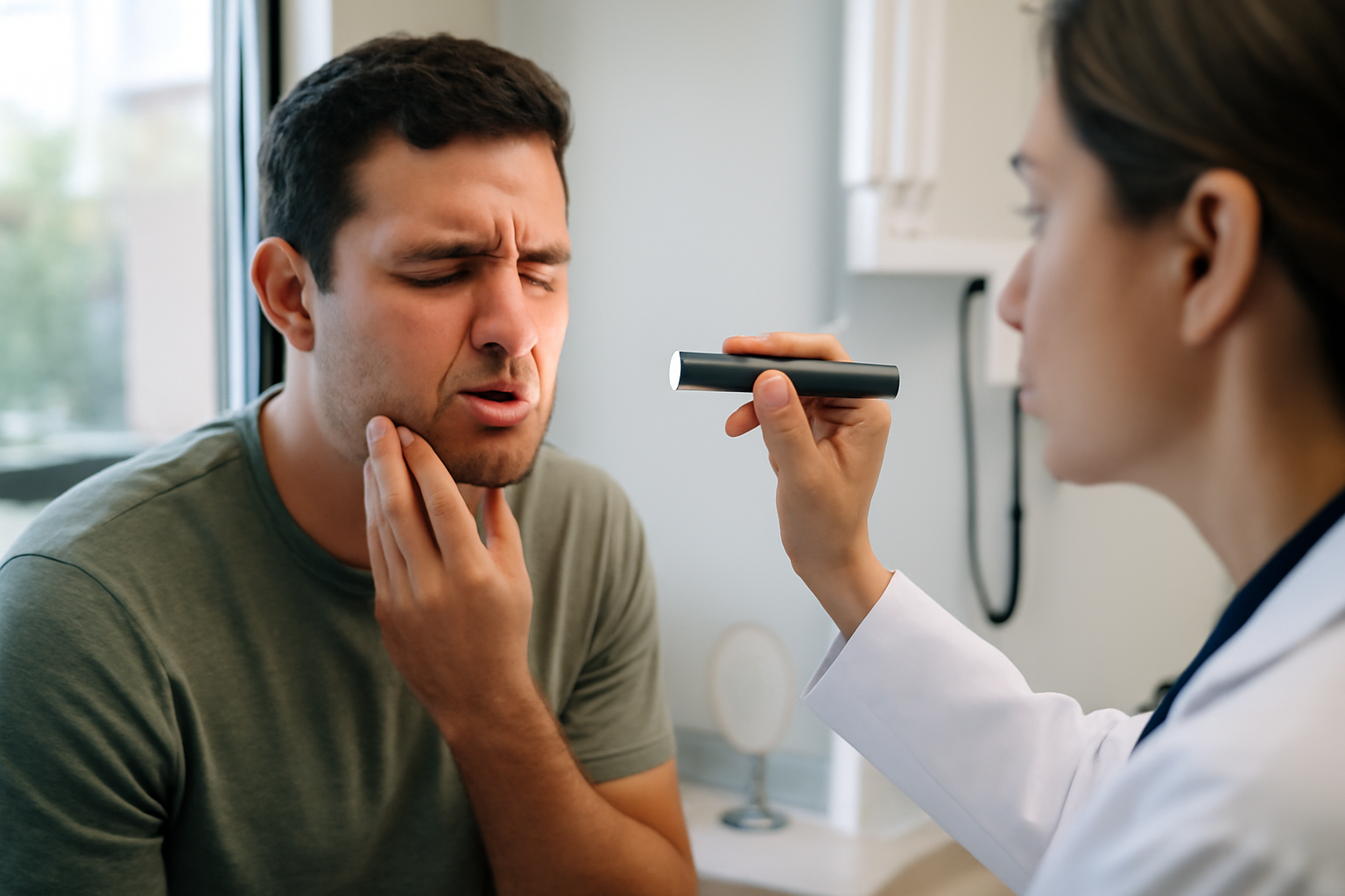 can a sinus infection make your teeth hurt upper back teeth facial pressure realistic photo