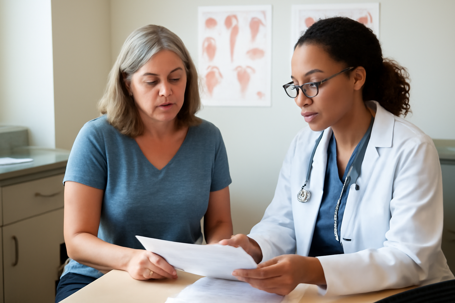 Can i get pregnant after menopause—clinic visit for postmenopausal bleeding evaluation