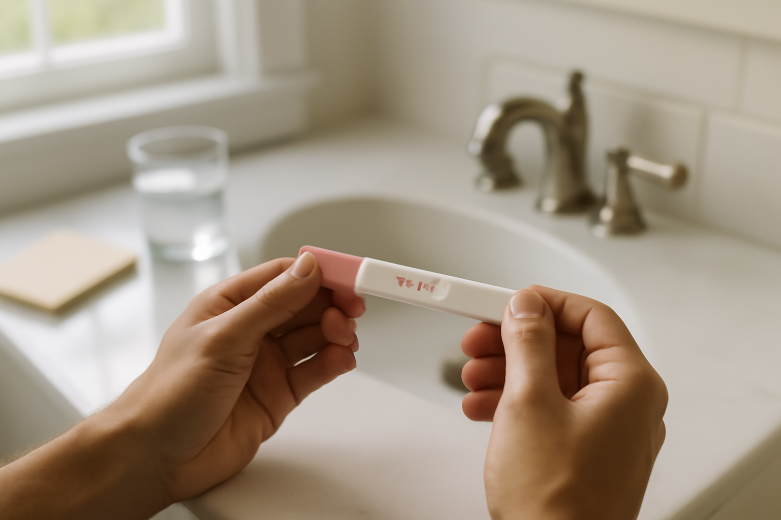 how long after implantation bleeding can i test with first-morning urine pregnancy test
