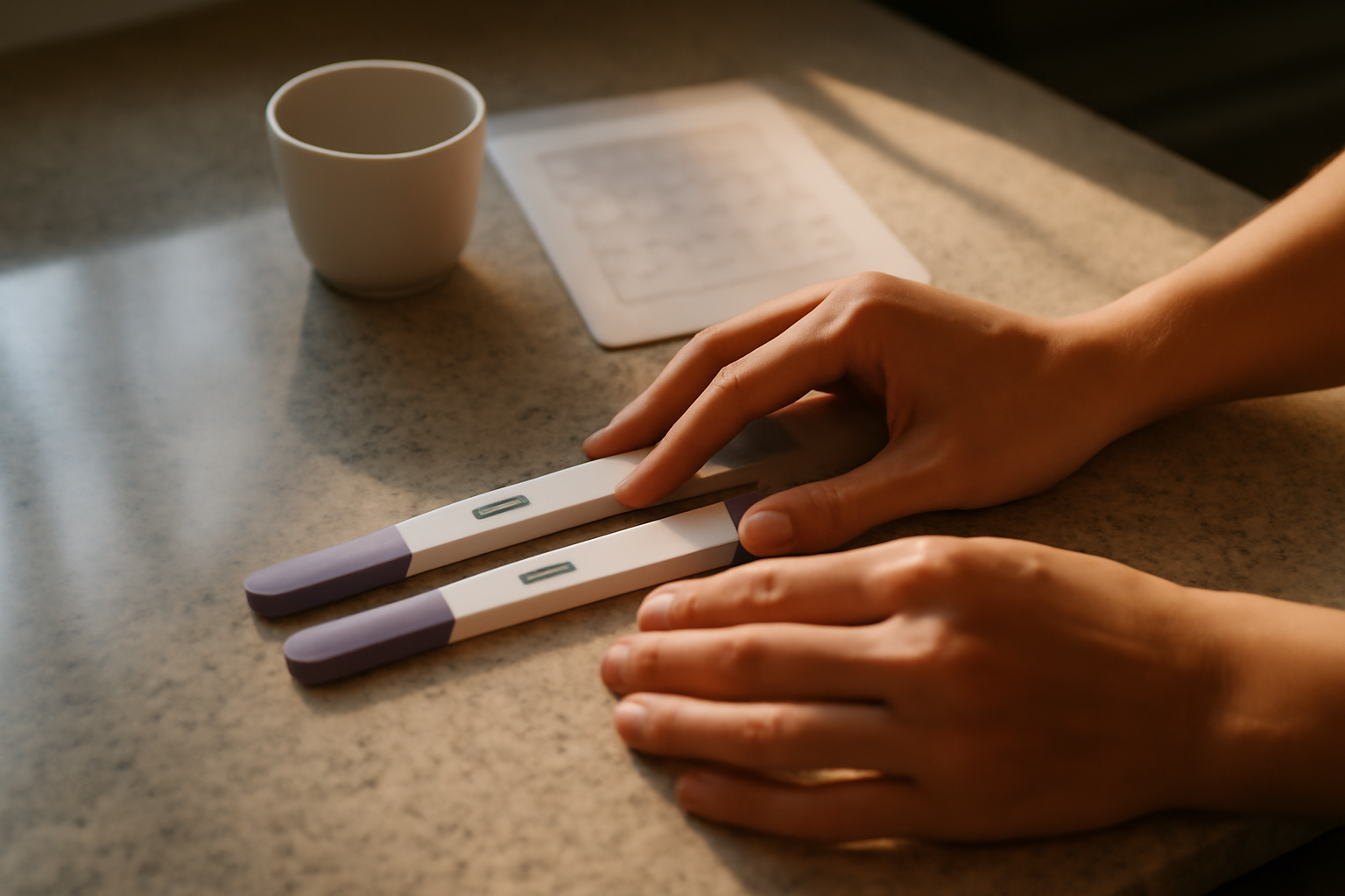pregnancy test timing after implantation bleeding repeat test 48 hours morning urine