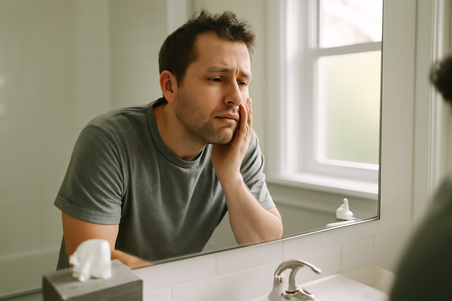 will a sinus infection cause jaw pain—sinus pressure near the upper jaw with nasal congestion